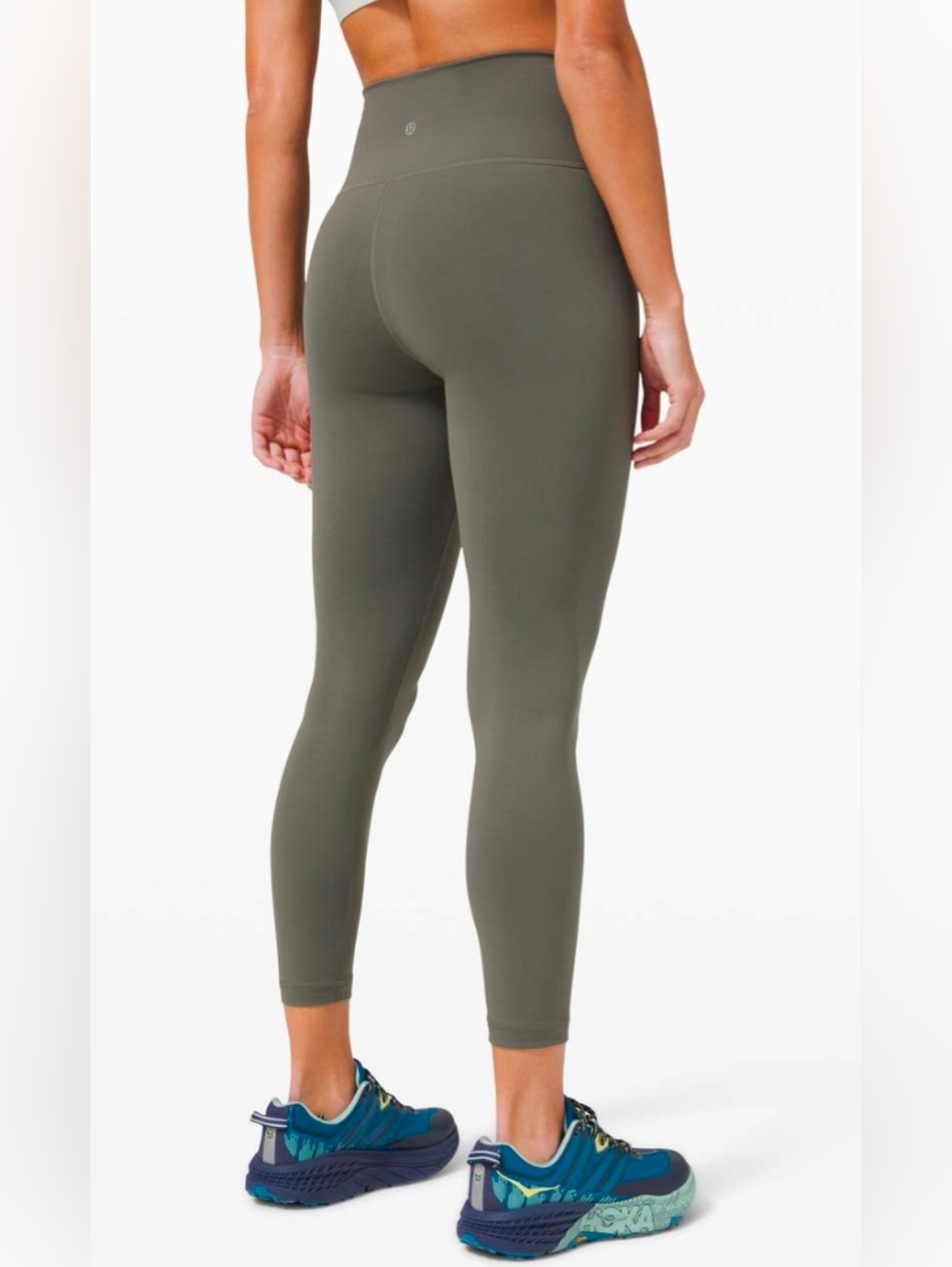 lululemon athletica Wunder Train High Rise Tight Everlux Grey Sage Size 16
